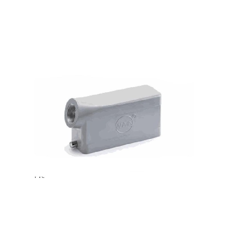 Capot 24B, Aluminium moulé sous pression, Alliage de zinc moulé, IP65, Sortie horizontale, PG21